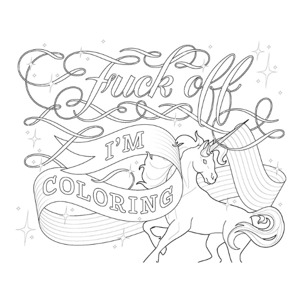 F*cking Awesome Coloring Book