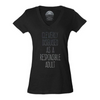 Cleverly Disguised Women's V-Neck T-Shirt