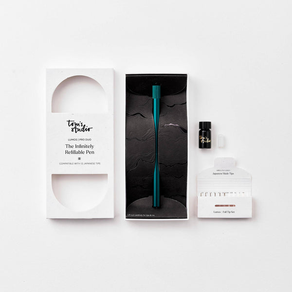 Lumos Pro Refillable Multi-Tip Pen | Duo Tip