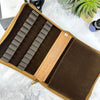 Bomber Brown 24-Slot Zippered Pen Case