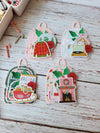 Candy Canes Embellishment Set