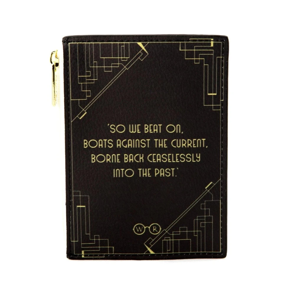 Great Gatsby Book Art Coin Purse