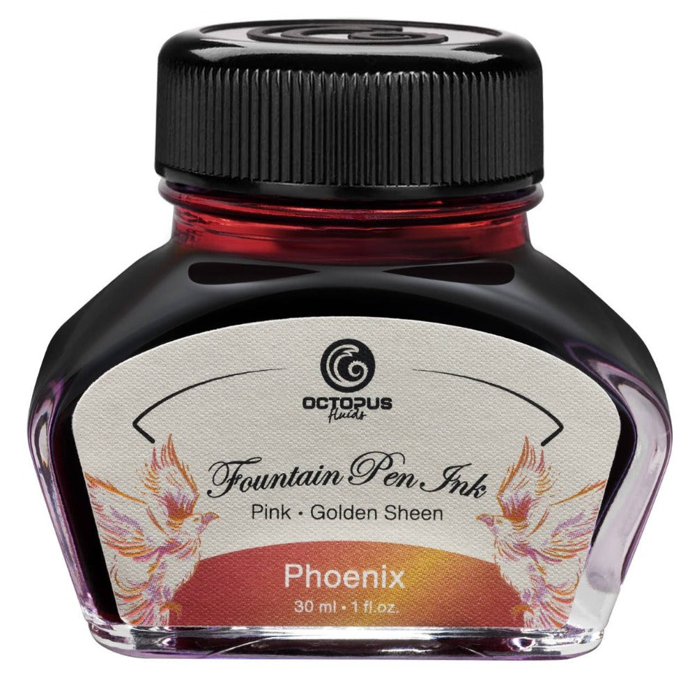 Phoenix Orange Sheening Fountain Pen Ink