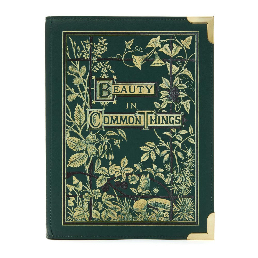 Beauty in Common Things Book Art Handbag