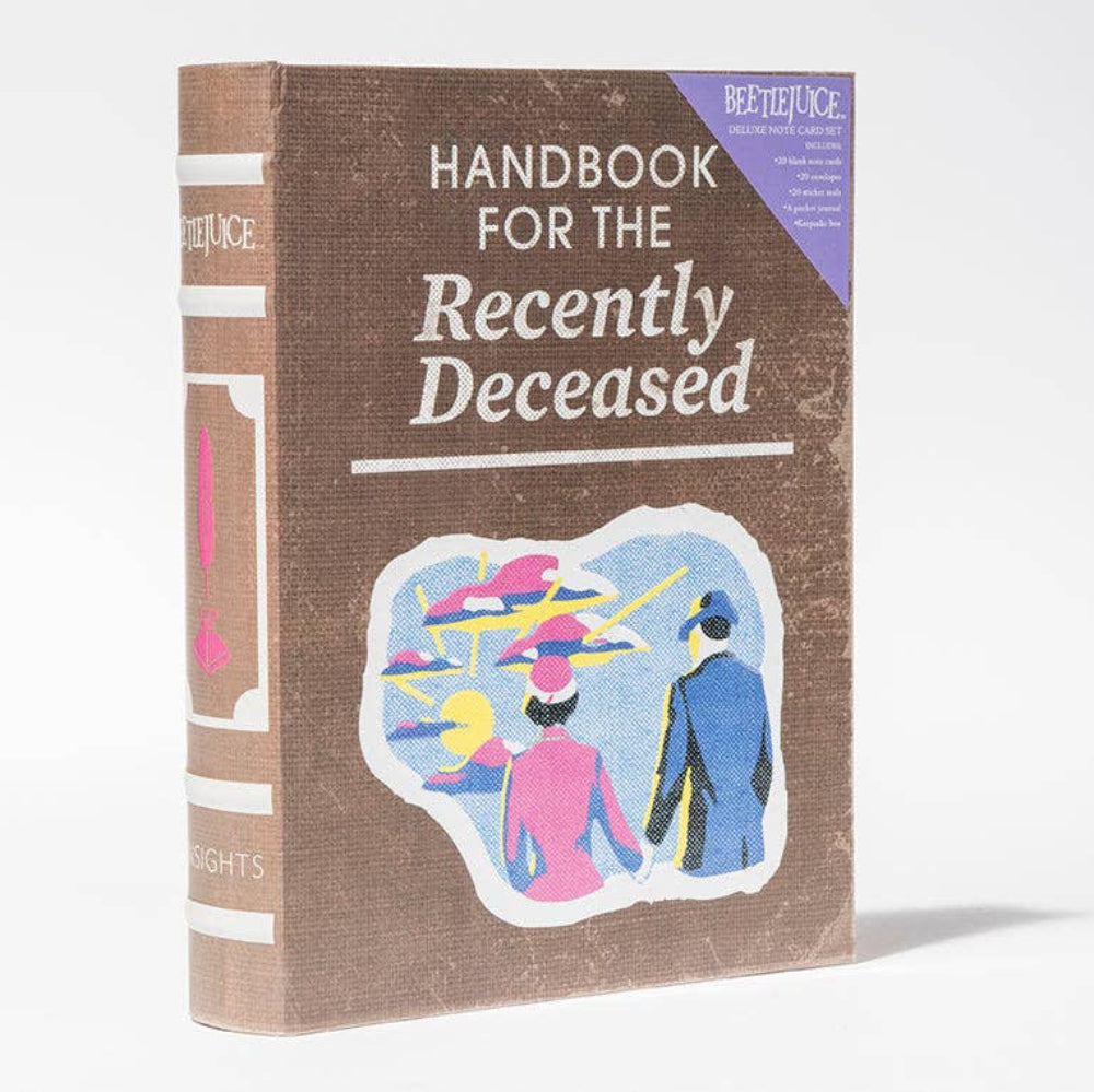 Handbook for the Recently Deceased Stationery Set in Book Box