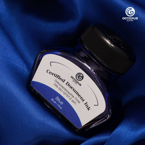 Blue Certified Document Fountain Pen Ink