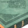 Dark Moss Renaissance Vegan Leather Journal Vegan Leather