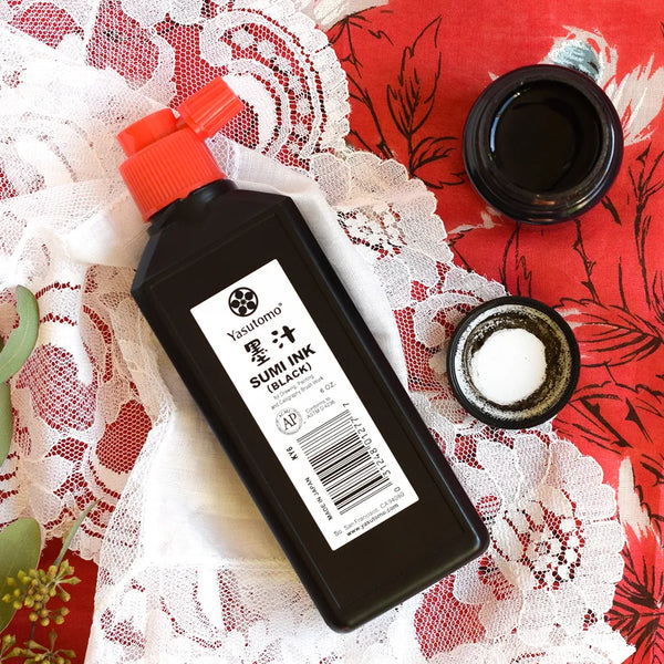 Liquid Sumi Ink | Black {multiple sizes}