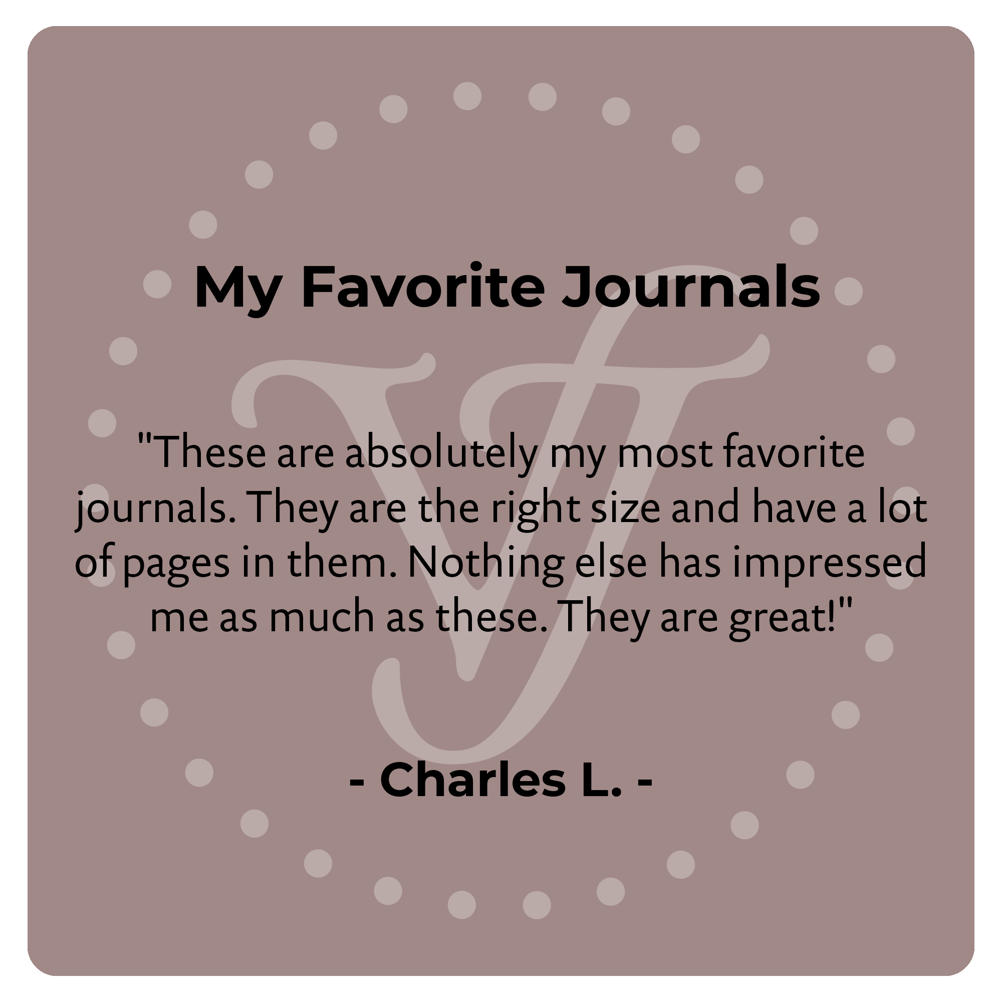 Brown 5-Year Line-a-Day A6 Leather Journal
