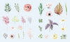 Livre de studio d’autocollants | Floral