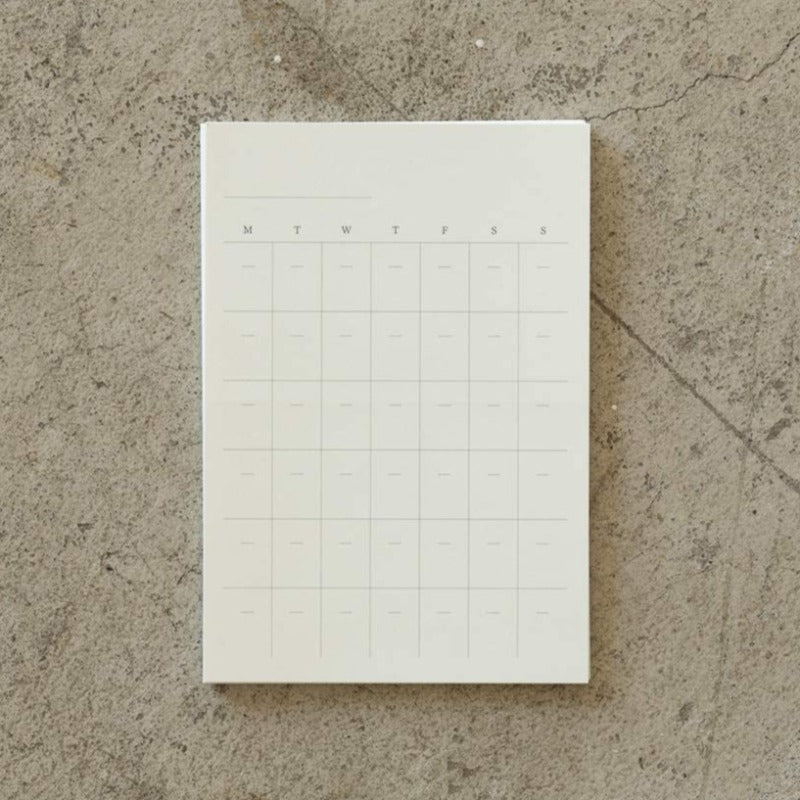 MD Blank Monthly Calendar Stickers