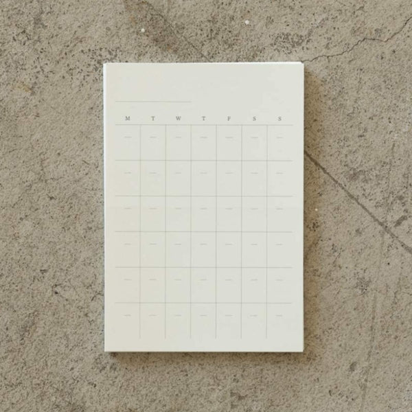 MD Blank Monthly Calendar Stickers