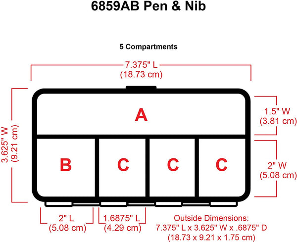 Pen & Nib ArtBin Case