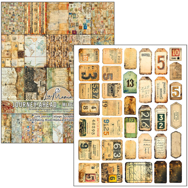 Journey Ahead A4 Maxi Mixed Media Book