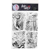 Design Letters 6x8 Clear Stamp Sets | Bad Girls