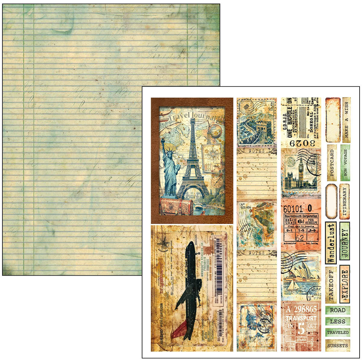 Journey Ahead A4 Maxi Mixed Media Book