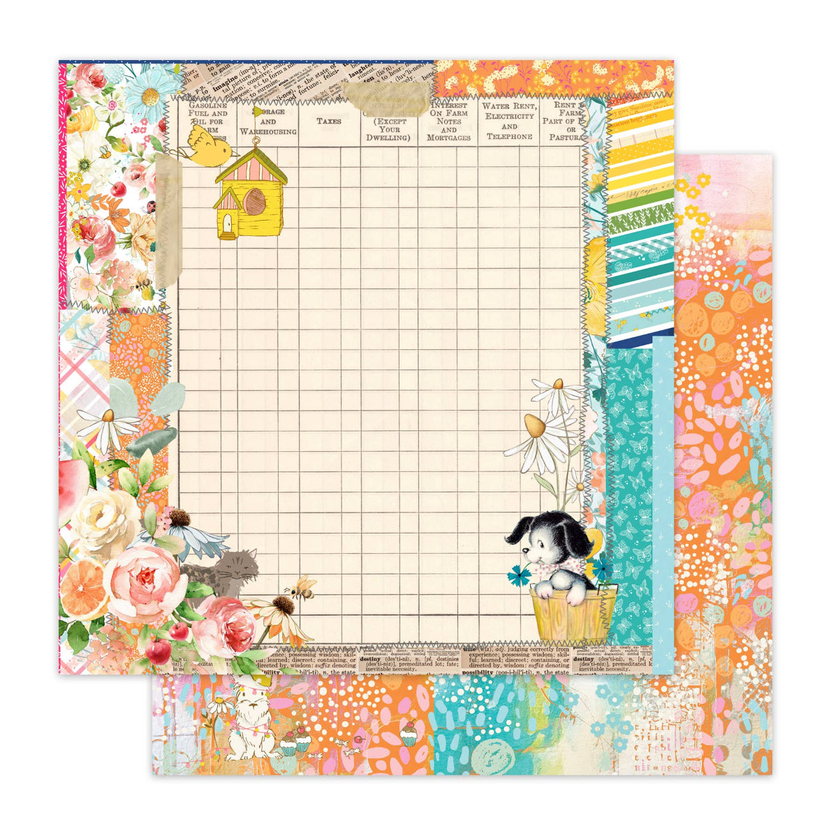 Porch Swing 12x12 Double-Sided Paper