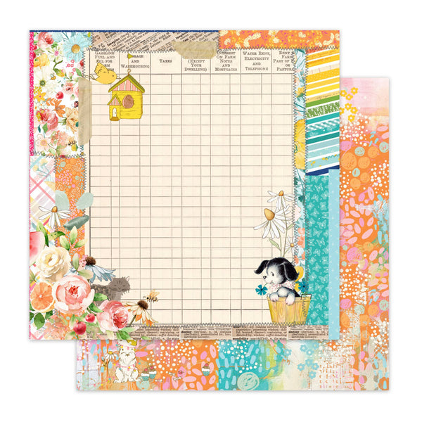 Porch Swing 12x12 Double-Sided Paper