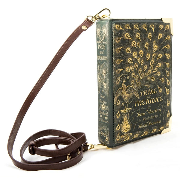 Pride and Prejudice Book Art Crossbody Handbag