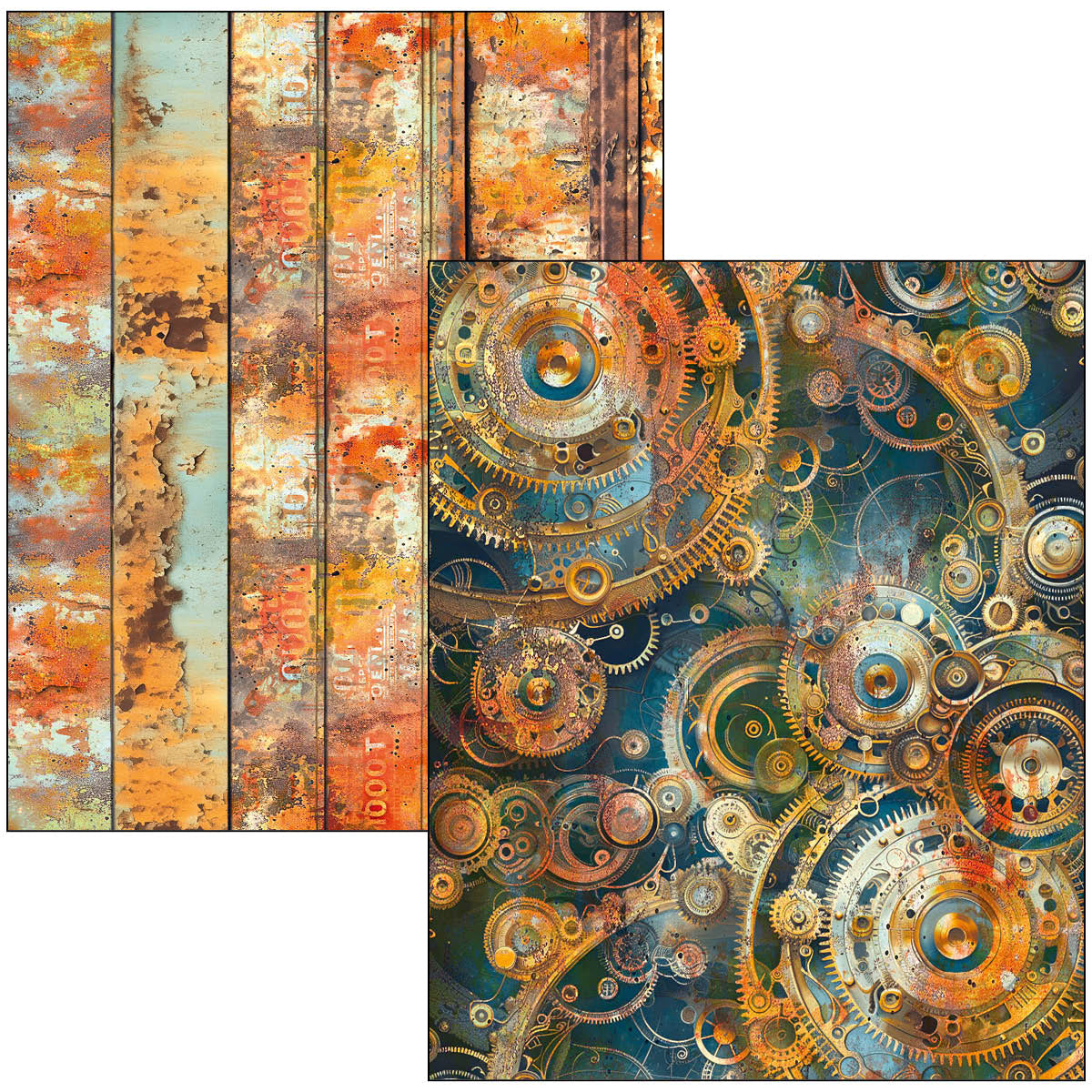 {back soon!} Past Time A4 Maxi Mixed Media Book