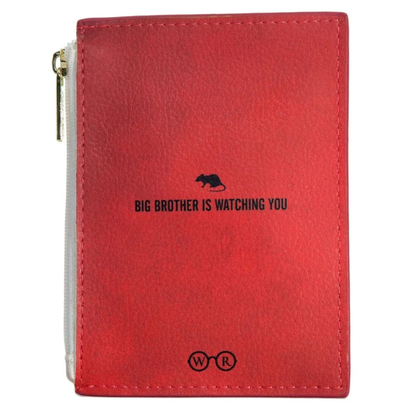 Orwell's 1984 Book Art Coin Purse
