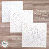 Confetti Layered Stencil