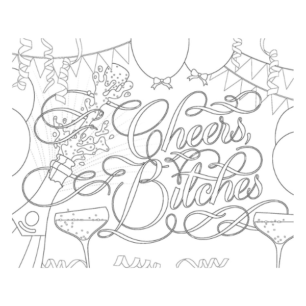 Putain de livre de coloriage génial