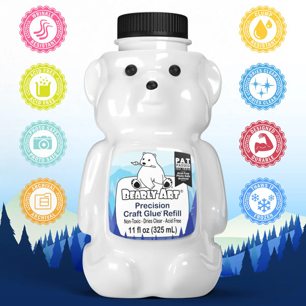 {coming soon!} Bearly Art Precision Craft Glue | The Refill