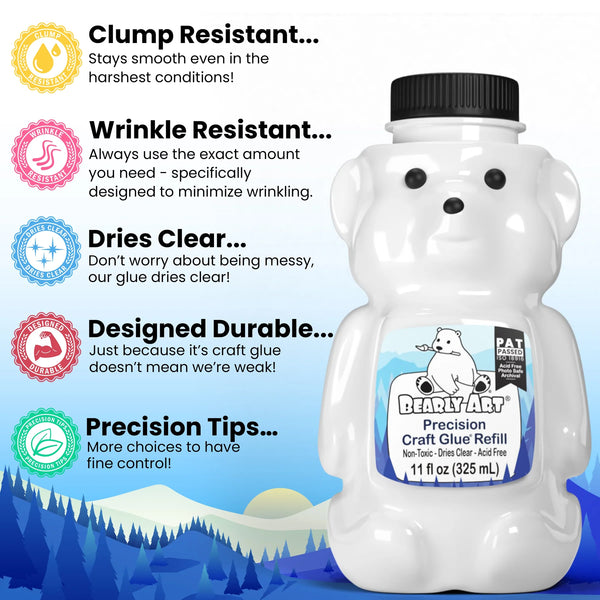 {coming soon!} Bearly Art Precision Craft Glue | The Refill