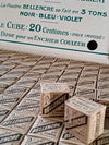 Antique French Bellencre Dry Ink Cubes
