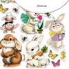 Bunny Hop Vintage Style Ephemera