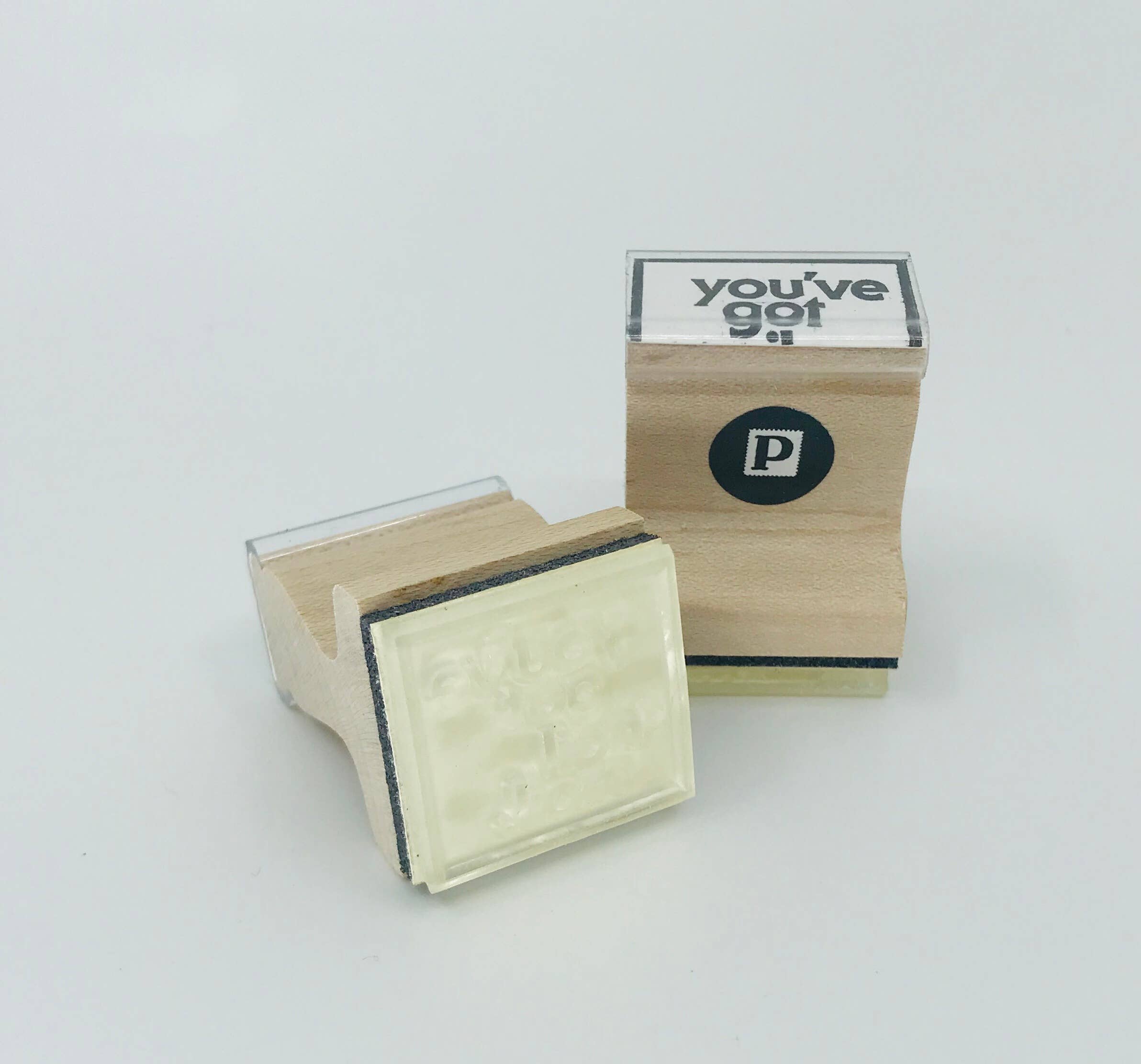 You've Got Snail Mail Wooden Handle Rubber Stamp