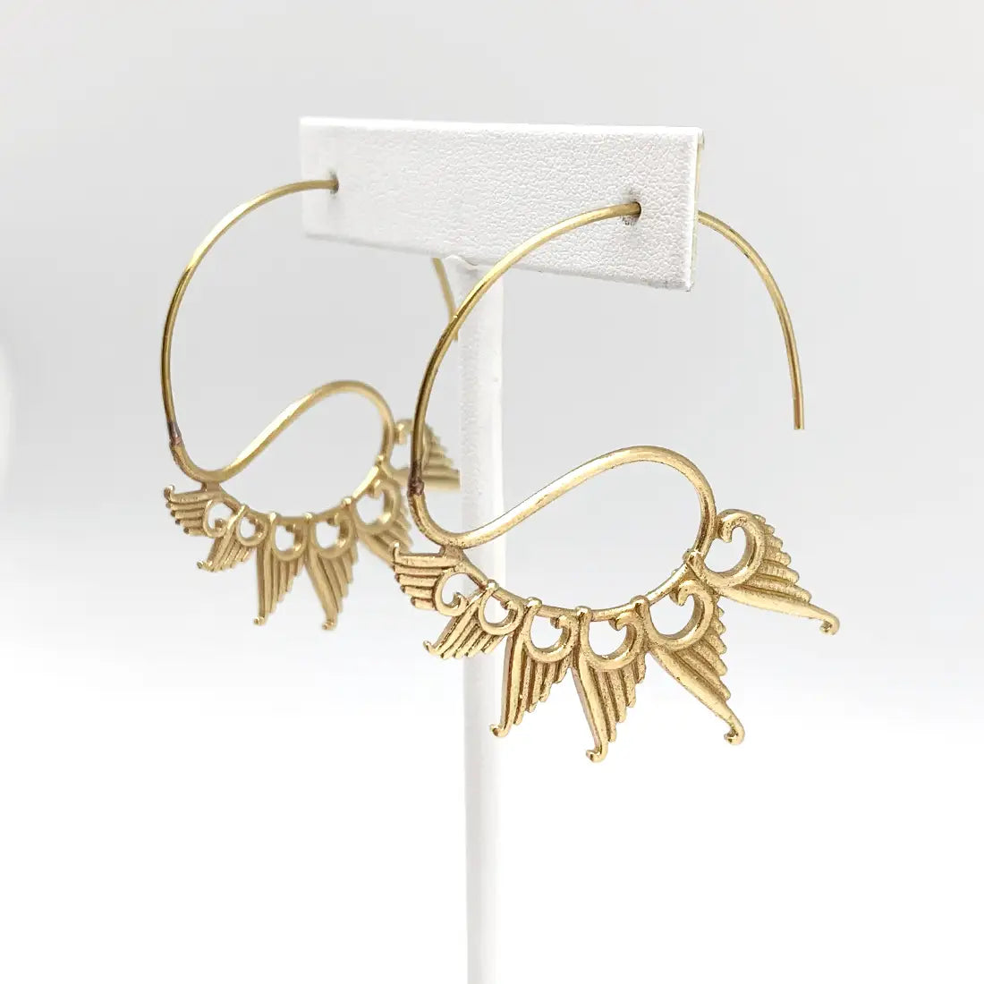 Collection de cerceaux ouverts Tanvi | Ton doré {plusieurs styles}