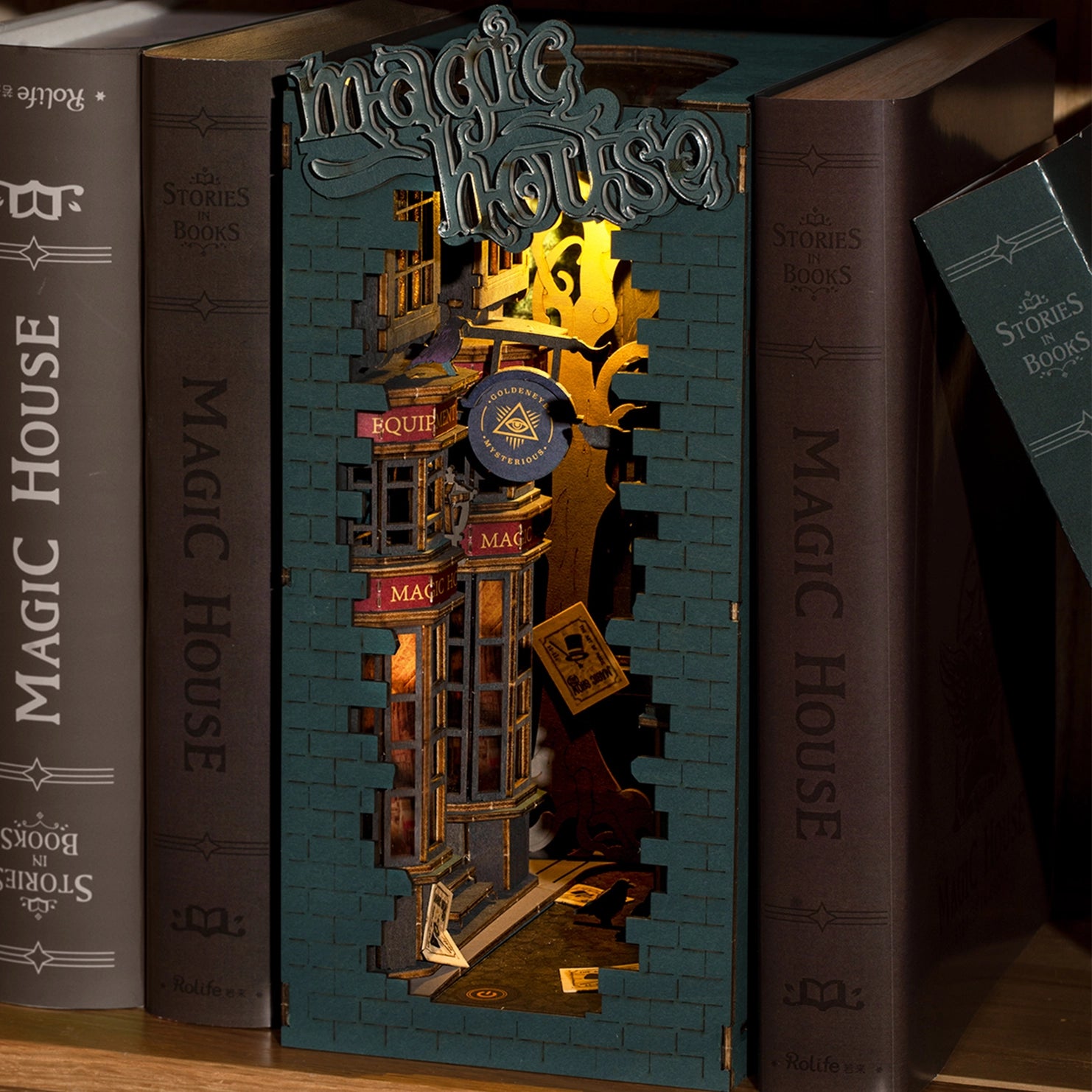 Magic House Book Nook Diorama Kit