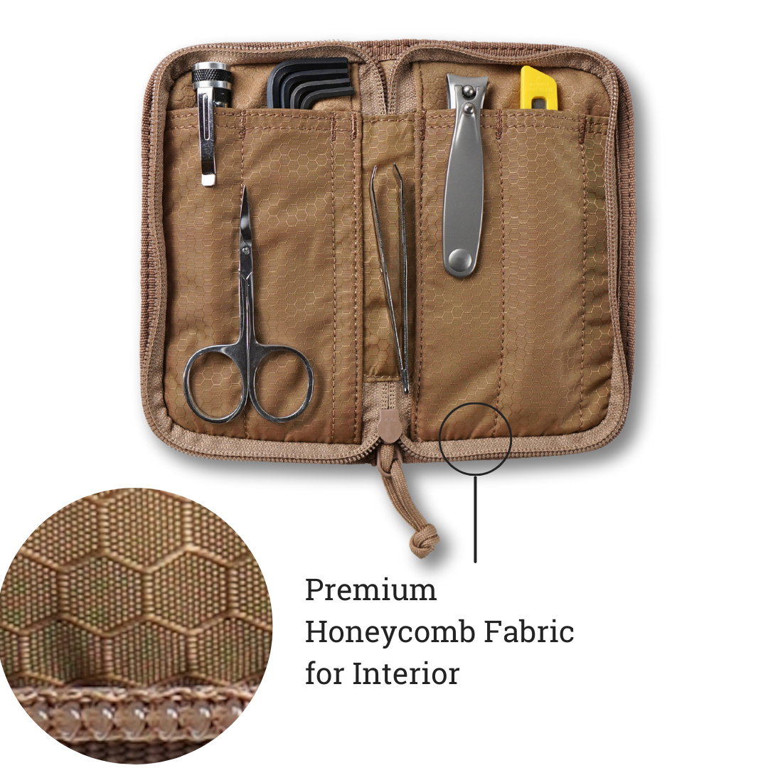 Quattro Zippered Pen Case