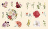 Livre de studio d’autocollants | Floral