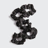 Black Satin Sleep Scrunchies 5pc Set {clearance}