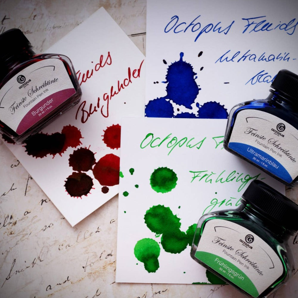 Burgundy Fountain Pen Ink