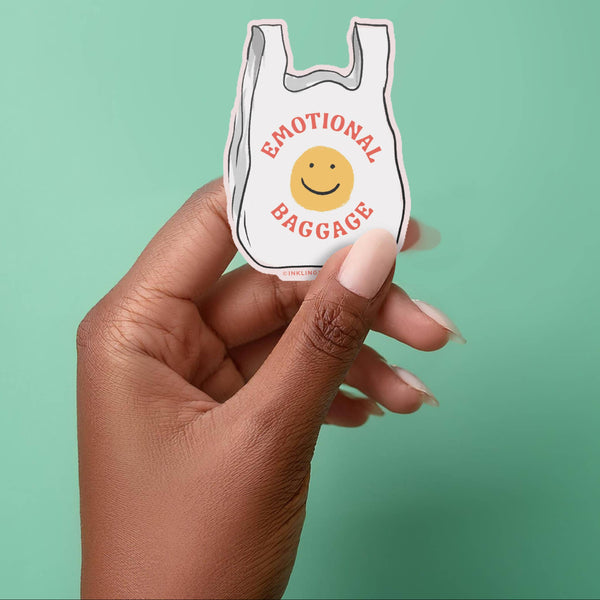 Emotional Baggage Vinyl Sticker