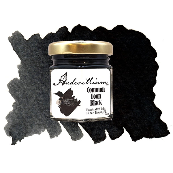 Encre noire du Plongeon huard