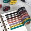 Self-Censored Washi Tape