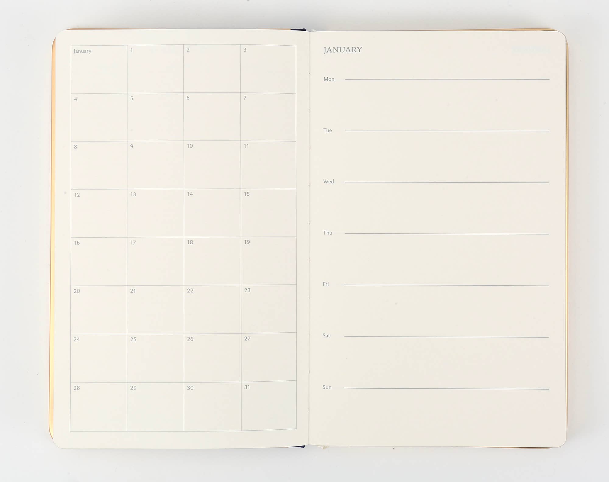 Pink Monaco A6 Undated Personal Planner