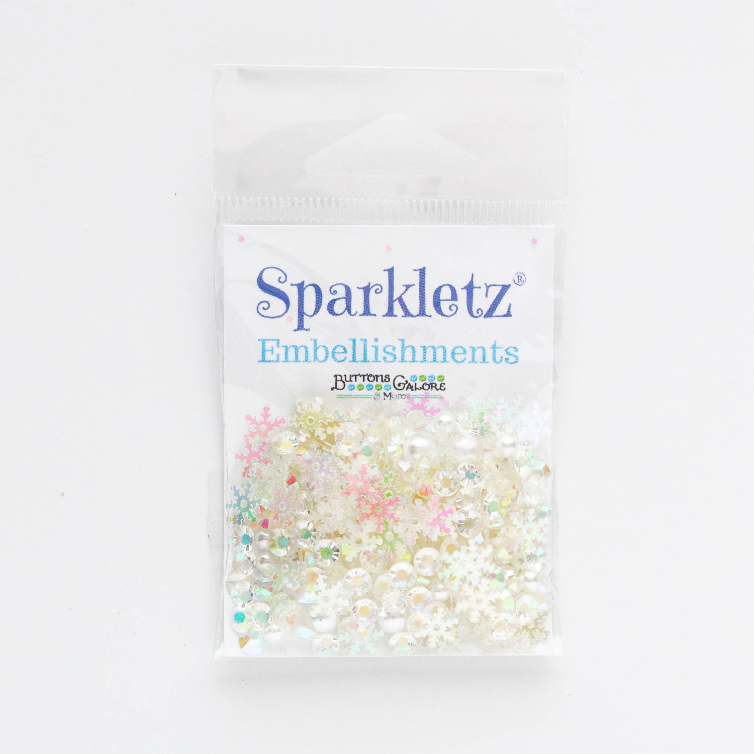 Packed Snow Sparkletz Shaker Elements