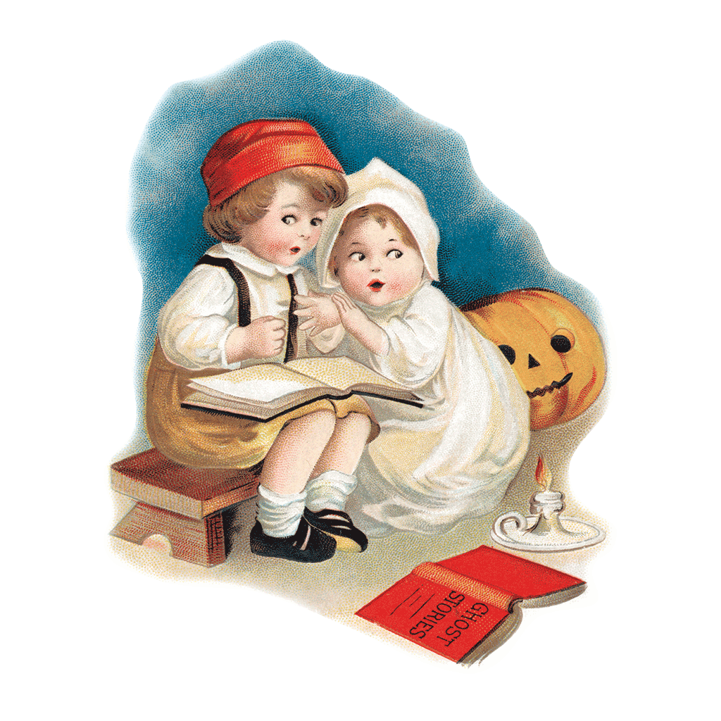 Halloween Labels Sticker Box