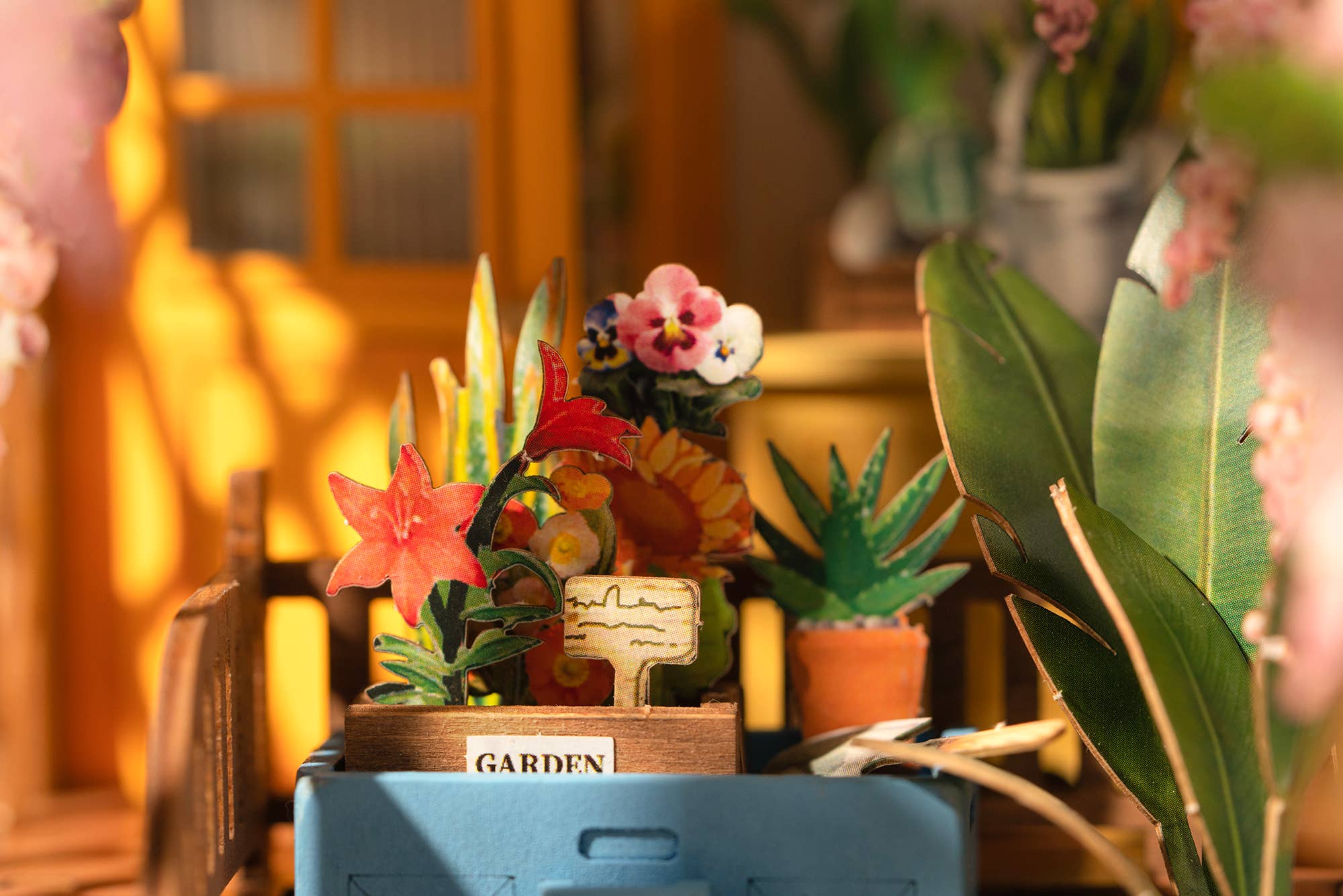 Garden House Book Nook Diorama Kit