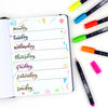 Fudenosuke Color Brush Pens | Open Stock