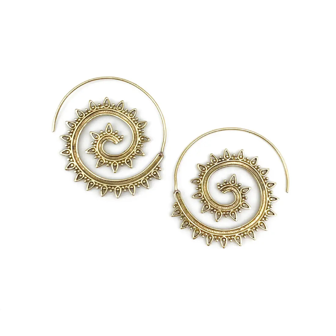 Collection de cerceaux ouverts Tanvi | Ton doré {plusieurs styles}