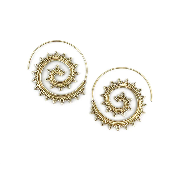 Collection de cerceaux ouverts Tanvi | Ton doré {plusieurs styles}