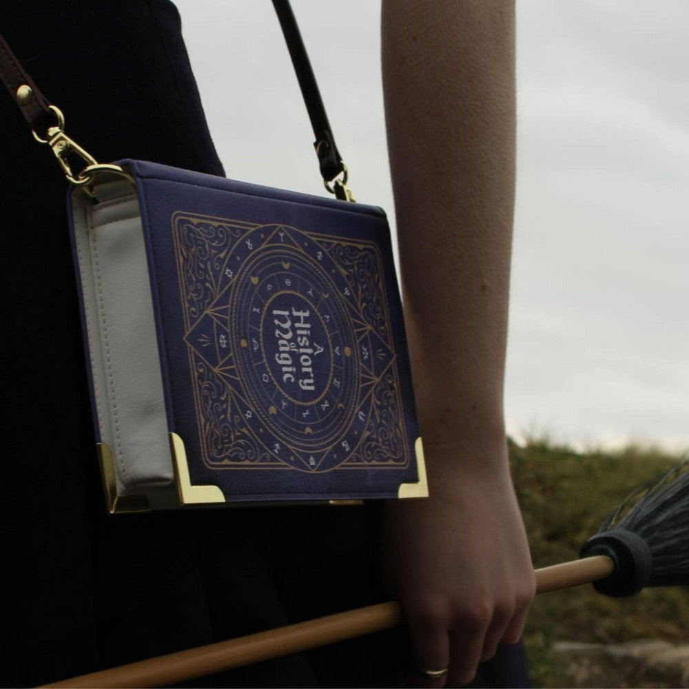 A History of Magic Book Art Handbag