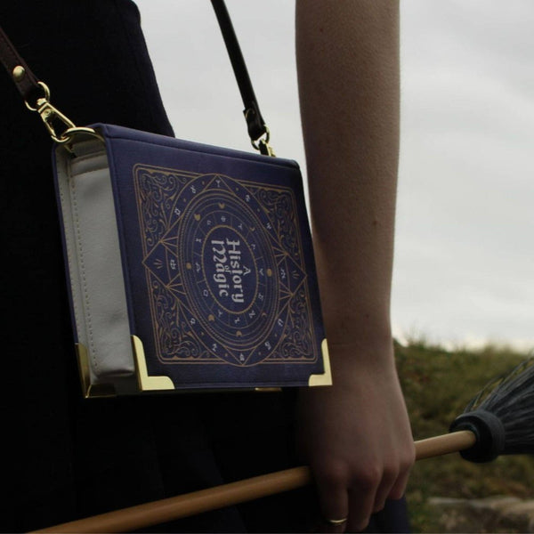 A History of Magic Book Art Handbag